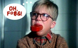 Ralphie soap in mouth