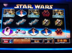 Star Wars slot machine