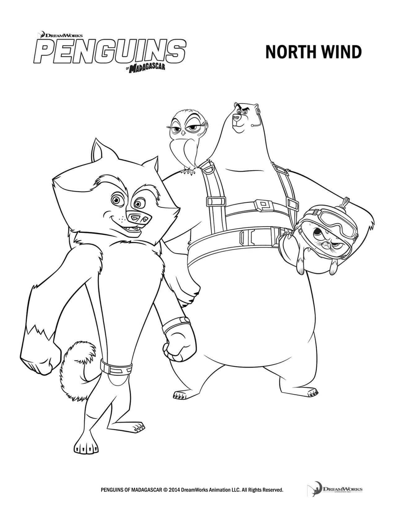 madagascar coloring pages and drawings - photo #42