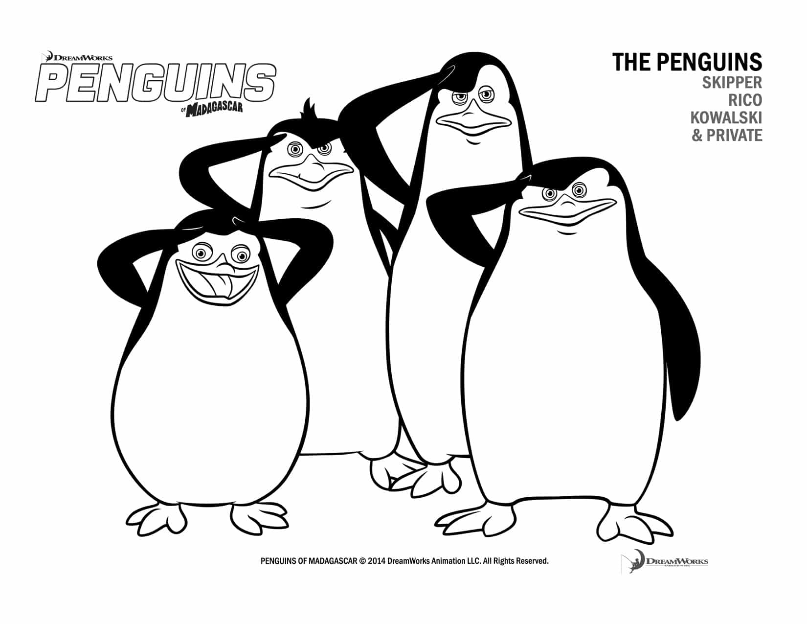 madagascar online coloring pages - photo #32