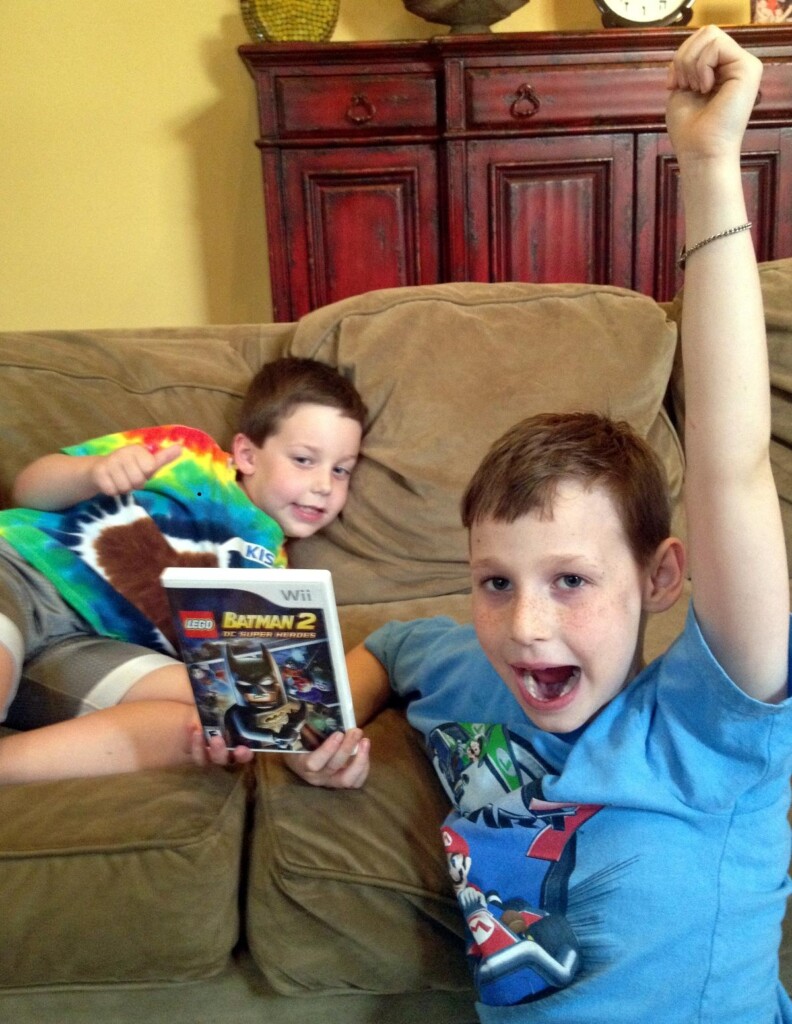 Kids love Lego Batman 2: DC Super Heroes