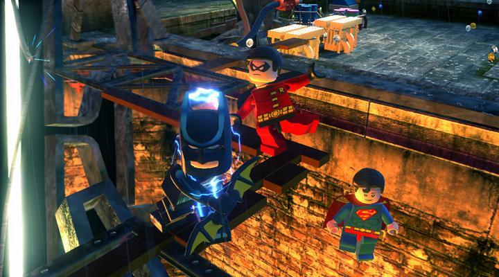 Lego Batman, Robin and Superman