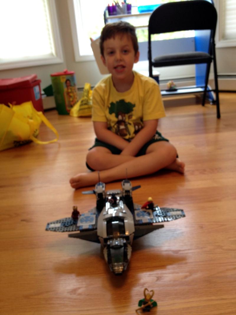 Ryan and the Quinjet