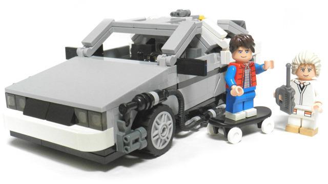 Back to the Future Lego