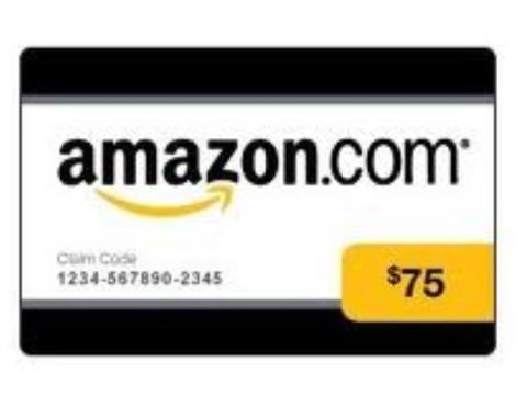 Amazon $75 Gift Card