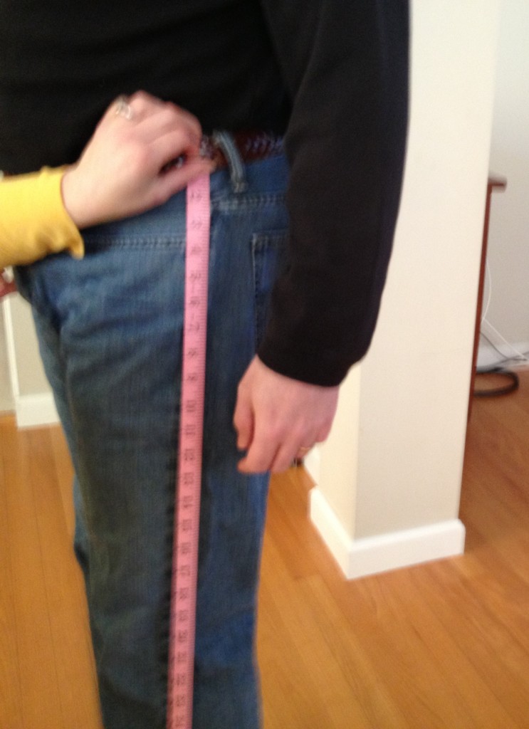 It's not the size of the man that matters, it's the color of his tape measure.