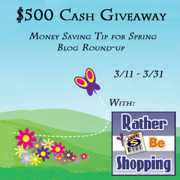 $500 Spring Giveaway