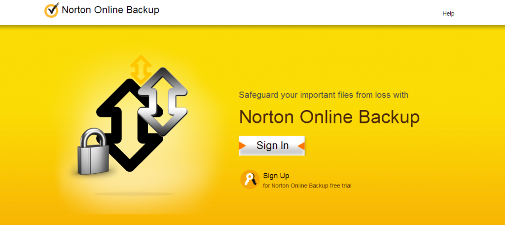 Norton online backup