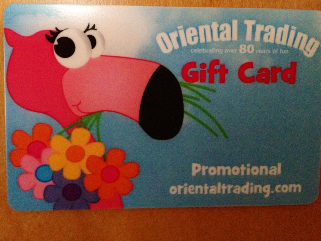 Oriental Trading Gift Card