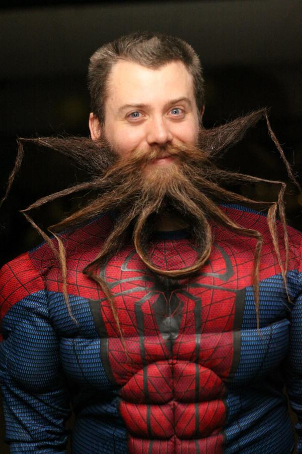 Spider-Man beard