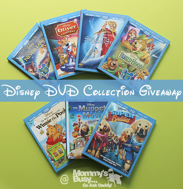 Disney DVD Collection Giveaway