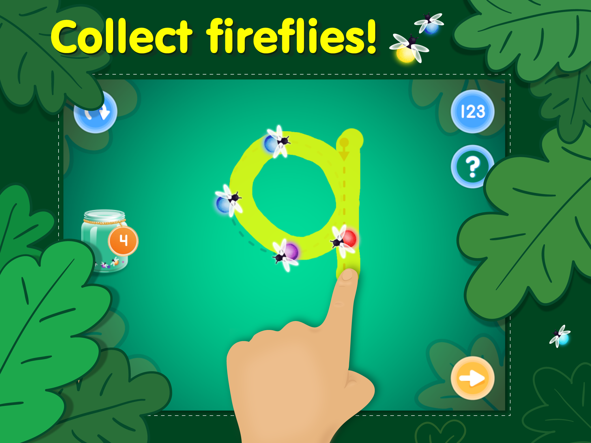 Collect fireflies