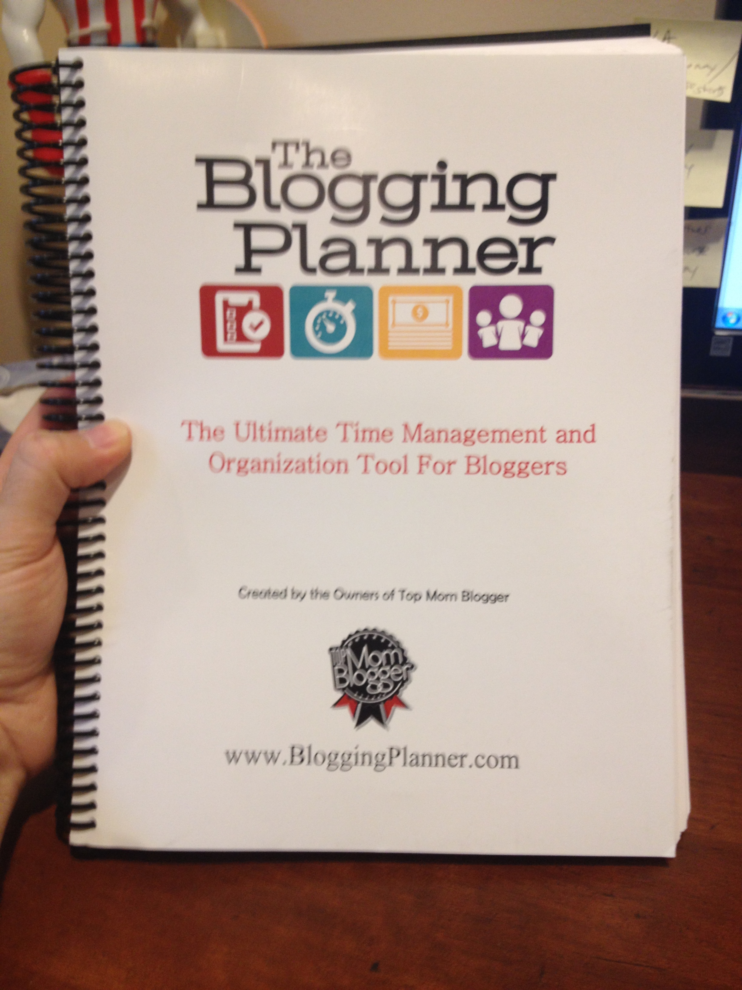 Blogging Planner Cover