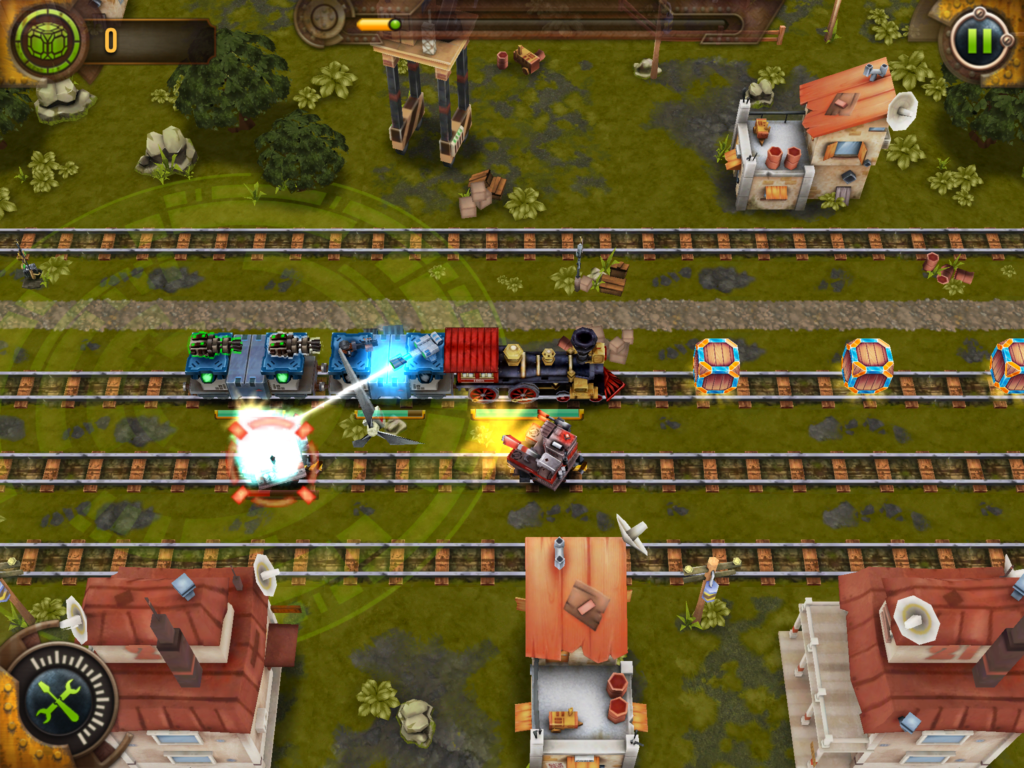 Battle Train fighting