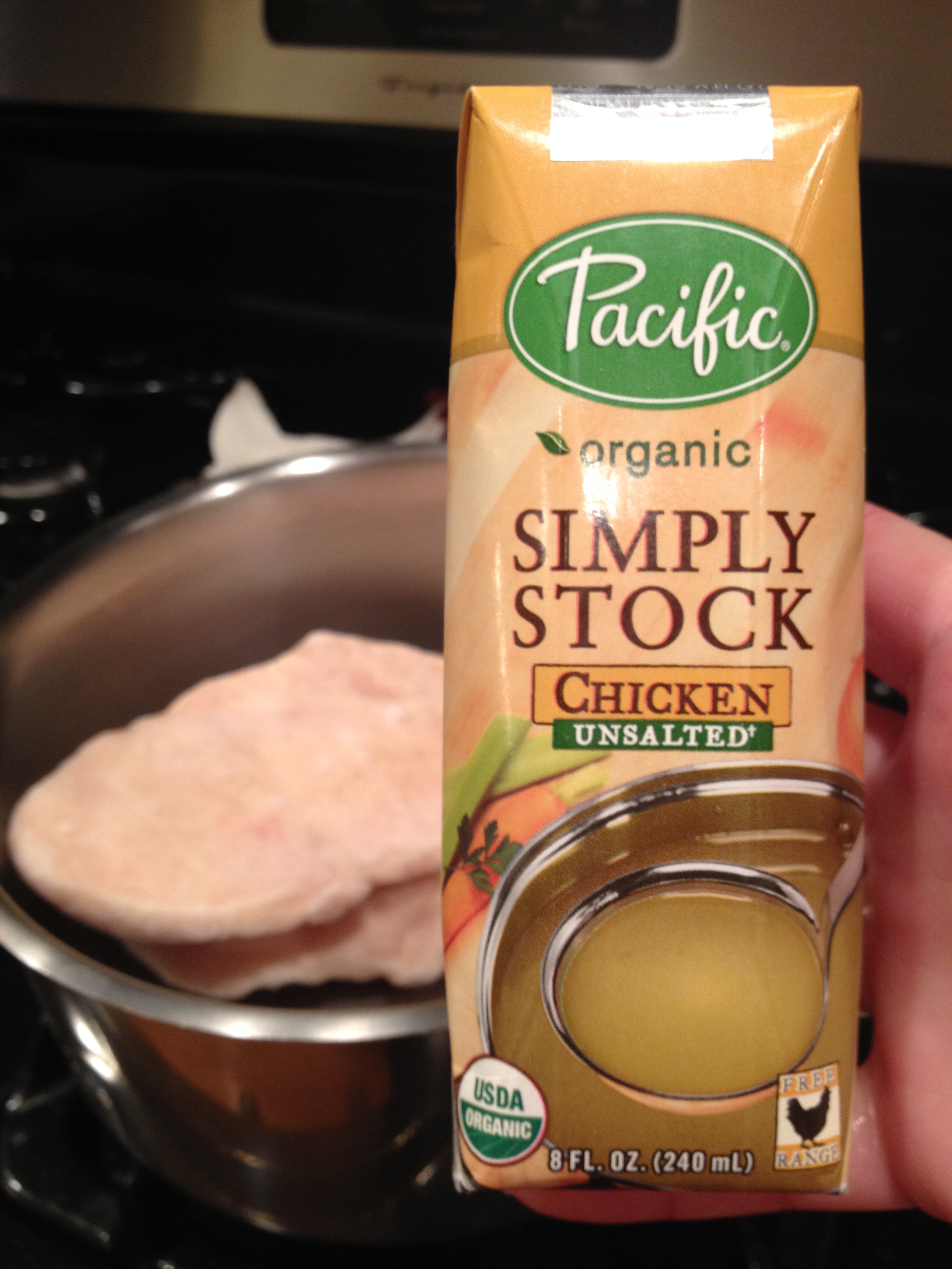 Pacific Foods Organic chicken stock