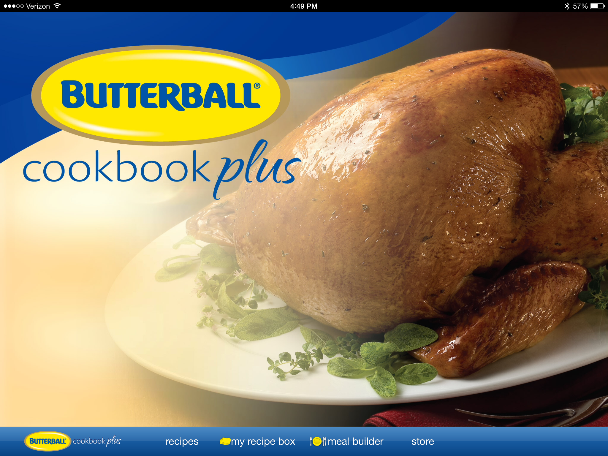 Butterball Cookbook Plus app