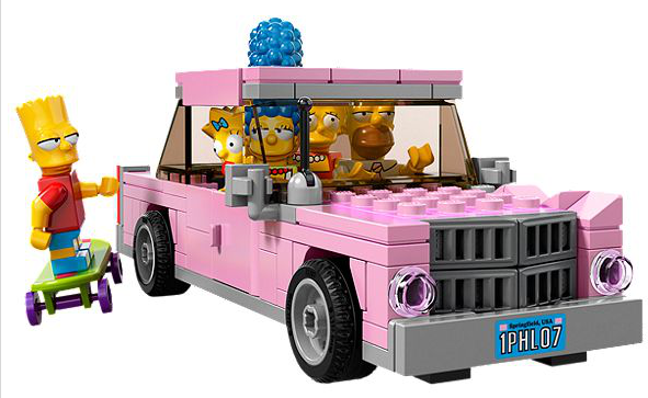 The Simpsons Lego car