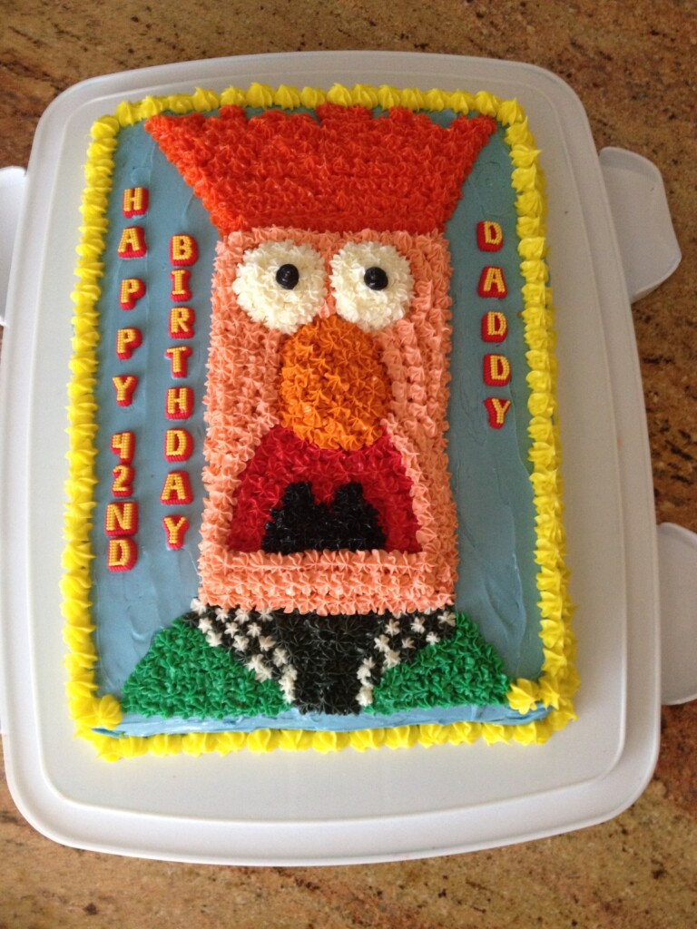 Beaker cake Muppets