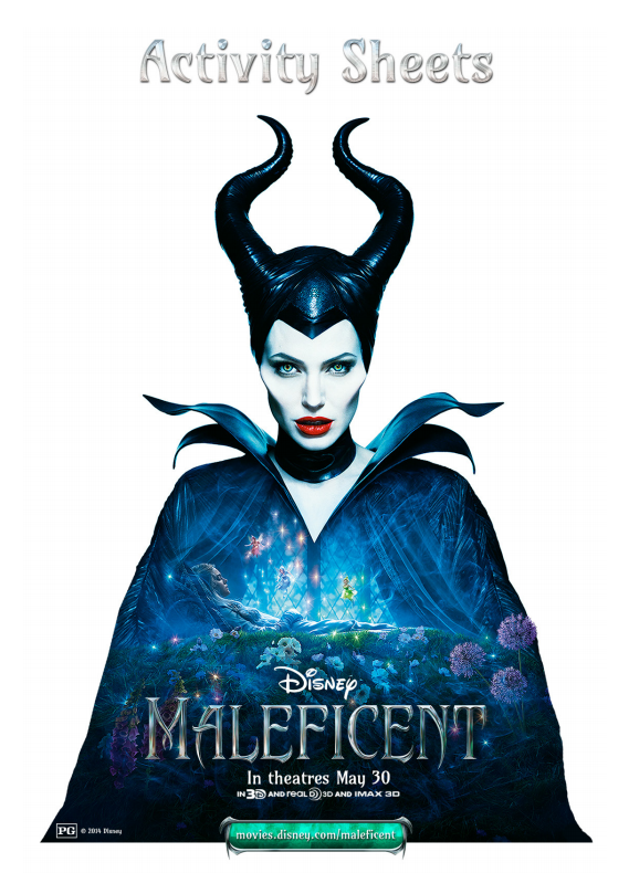 Maleficent-Activity=Sheets
