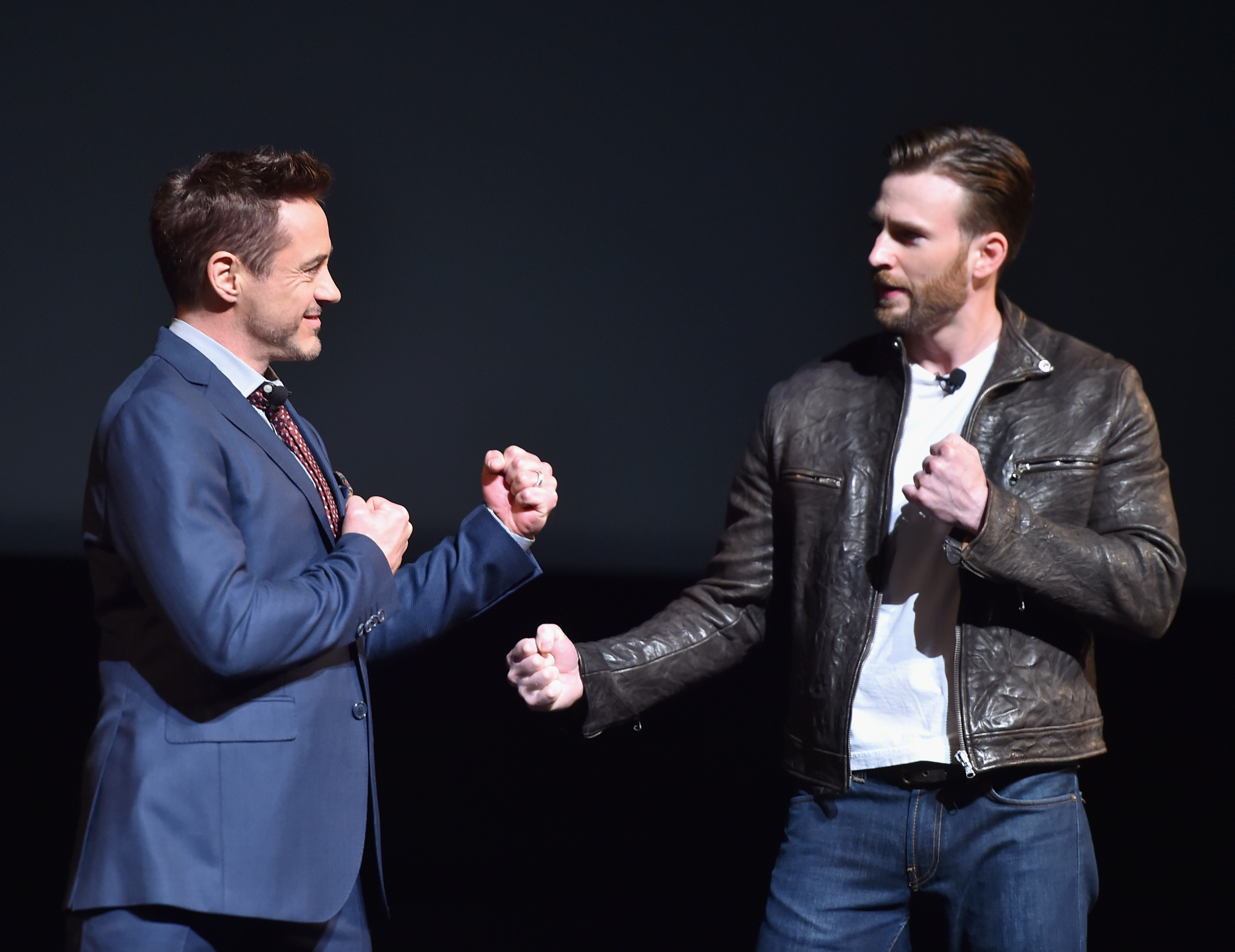 Iron Man and Captain America are ready to duke it out!