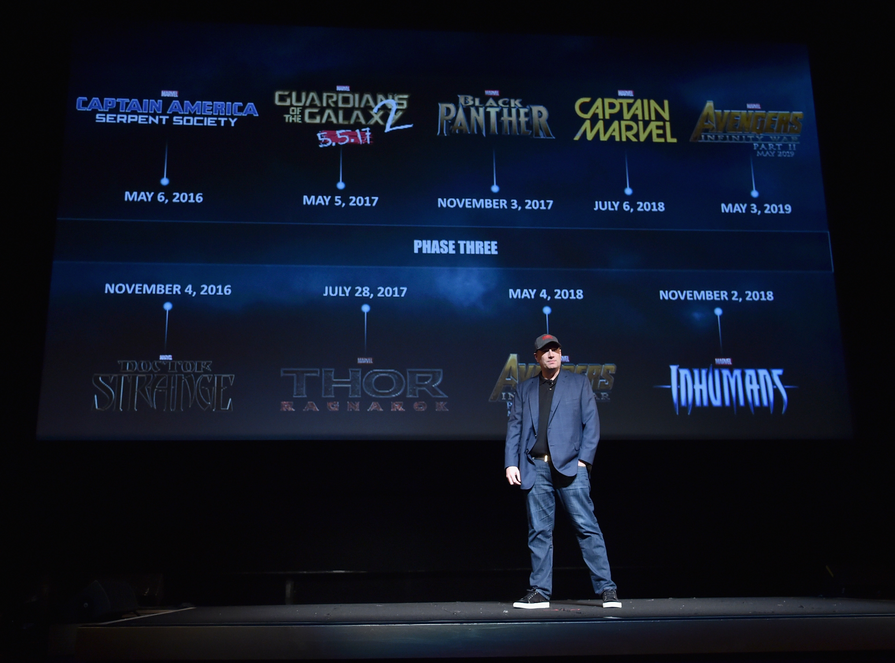 Kevin Feige makes Marvel fans' dreams come true.