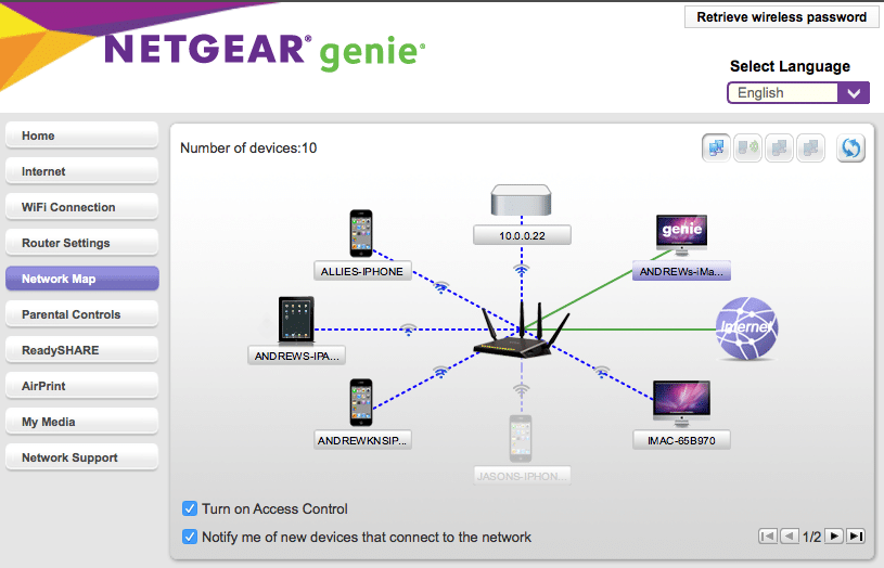 Netgear Genie Network