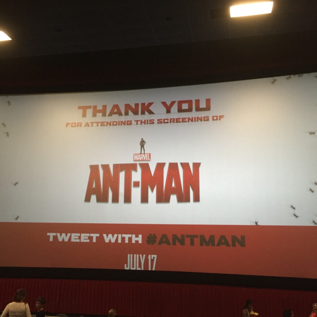 Ant-Man screening