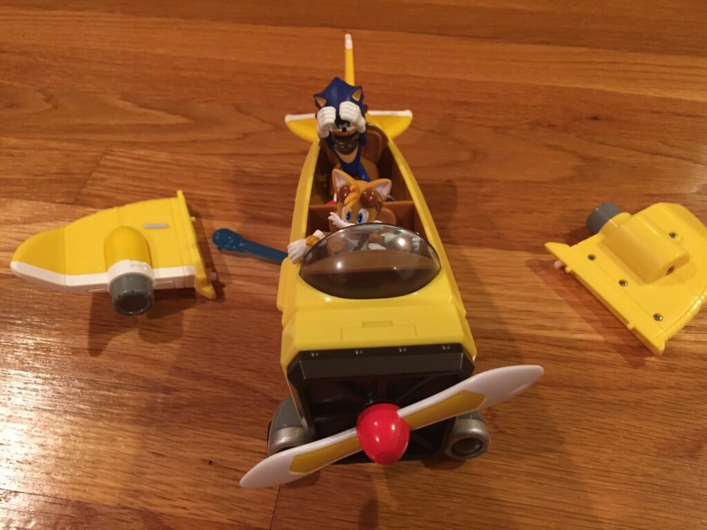Sonic Boom Tails Plane