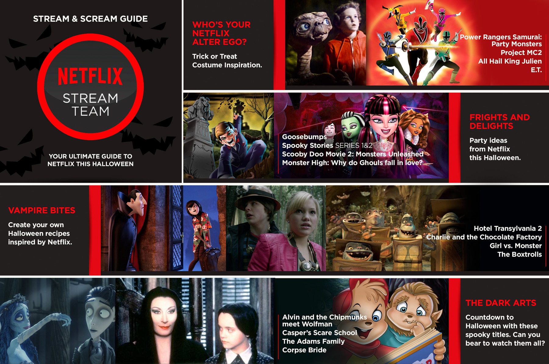 Netflix #StreamTeam Halloween