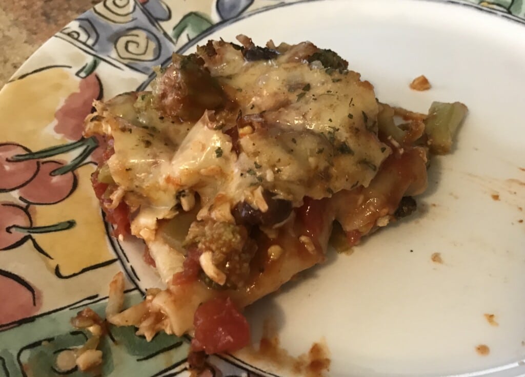 Meatless Mexican Lasagna