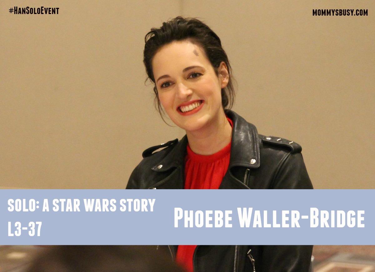 Phoebe Waller-Bridge L3-37 #HanSoloEvent