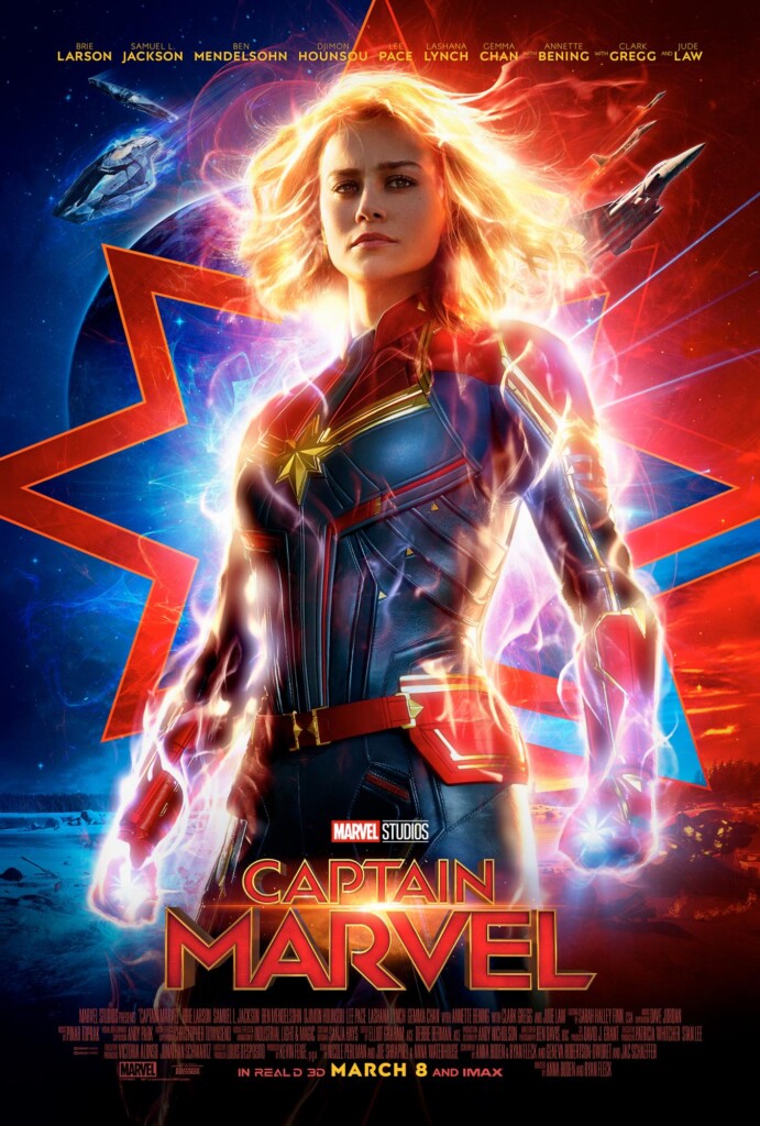 #CaptainMarvel Captain Marvel poster