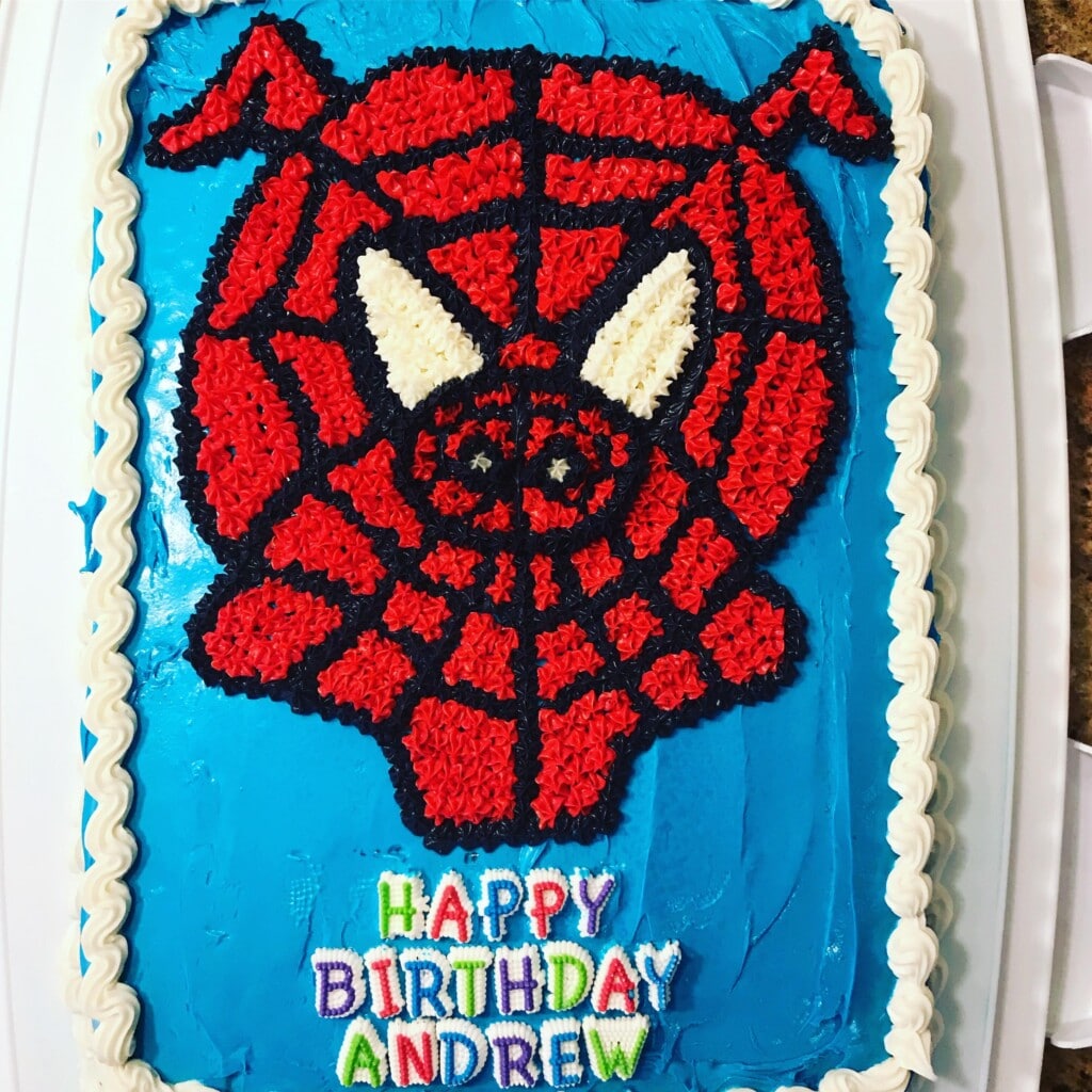 Spider-Ham Cake birthday