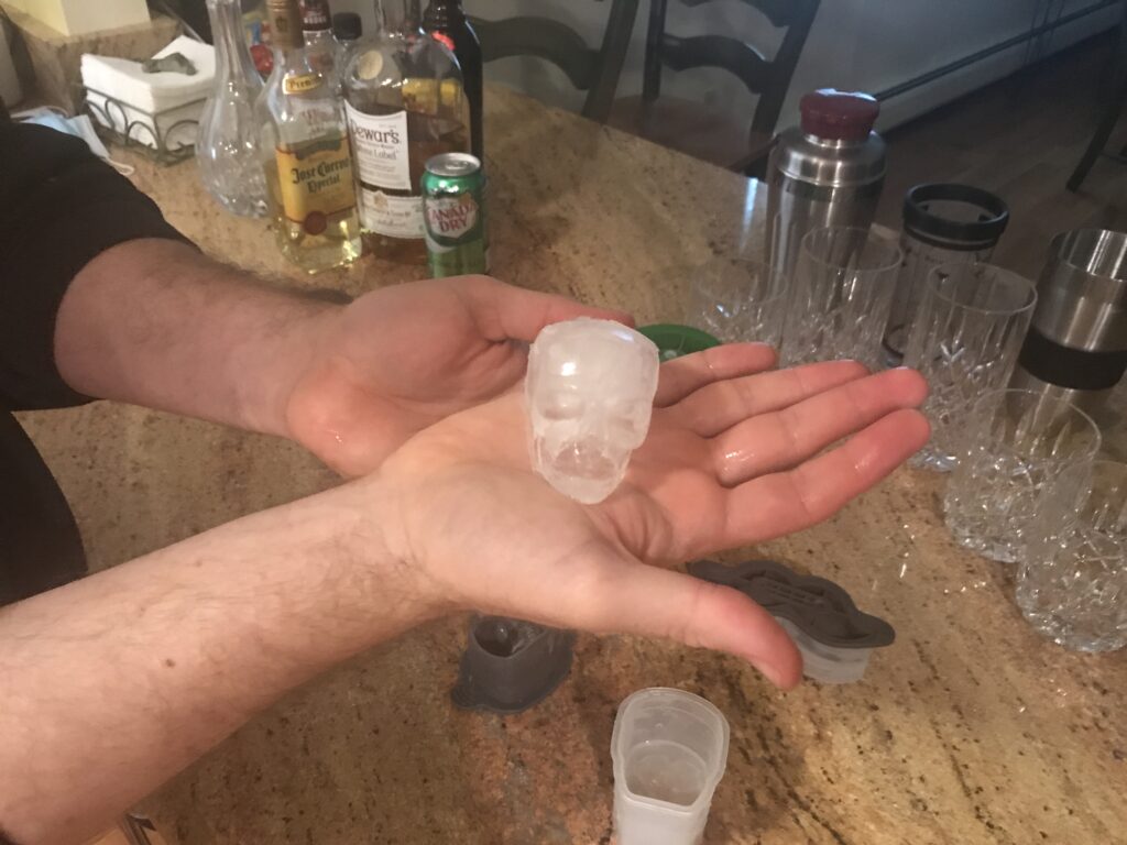 Ice Mold Skull