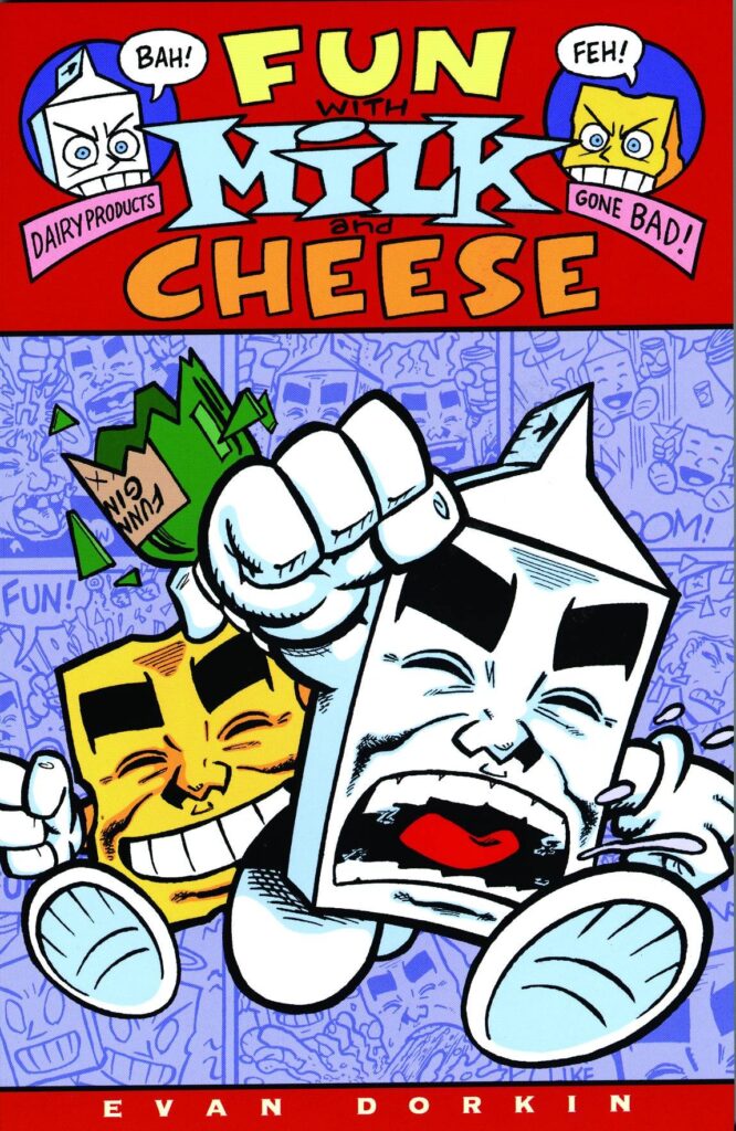 Milk and Cheese comic book cover