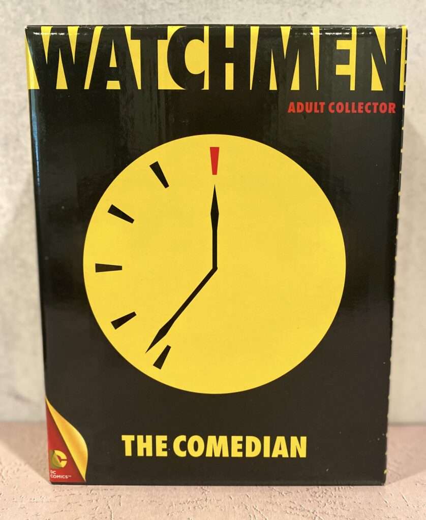 Watchmen box for The Comedian