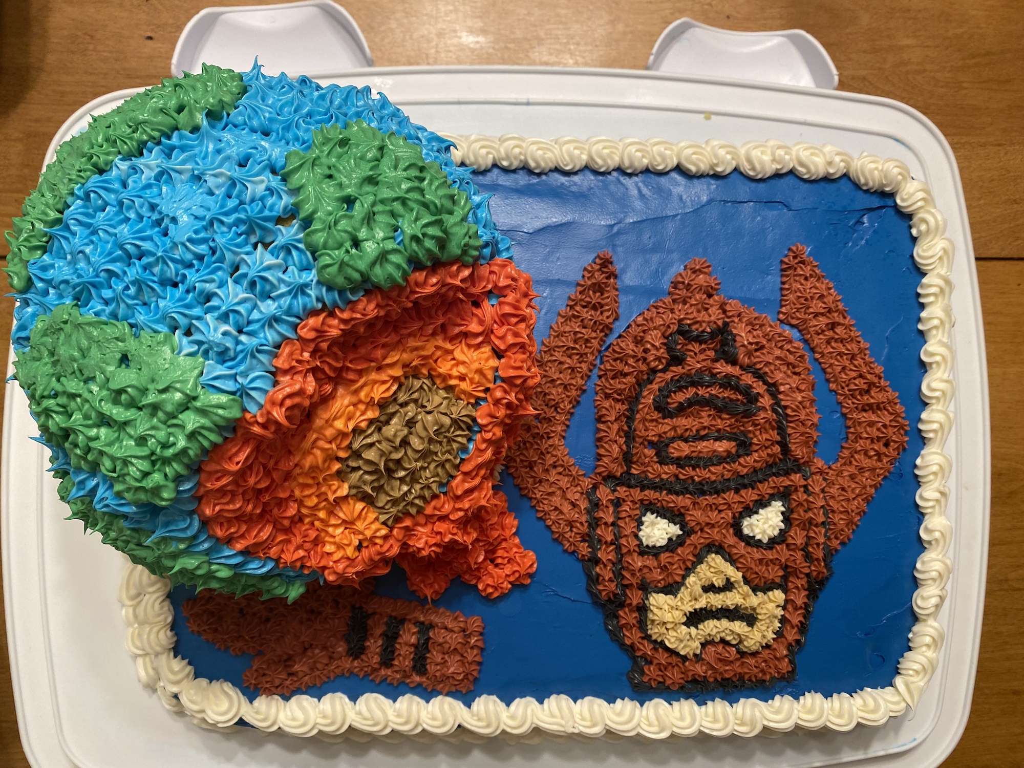 Galactus cake