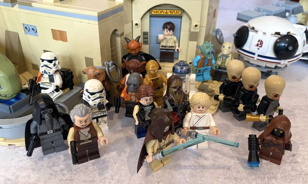 Star Wars Lego Cantina minifigs