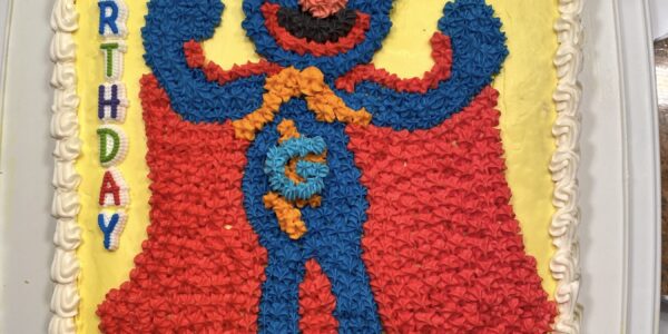 A Super Grover Cake Rounds Out a Heroic 51st Birthday