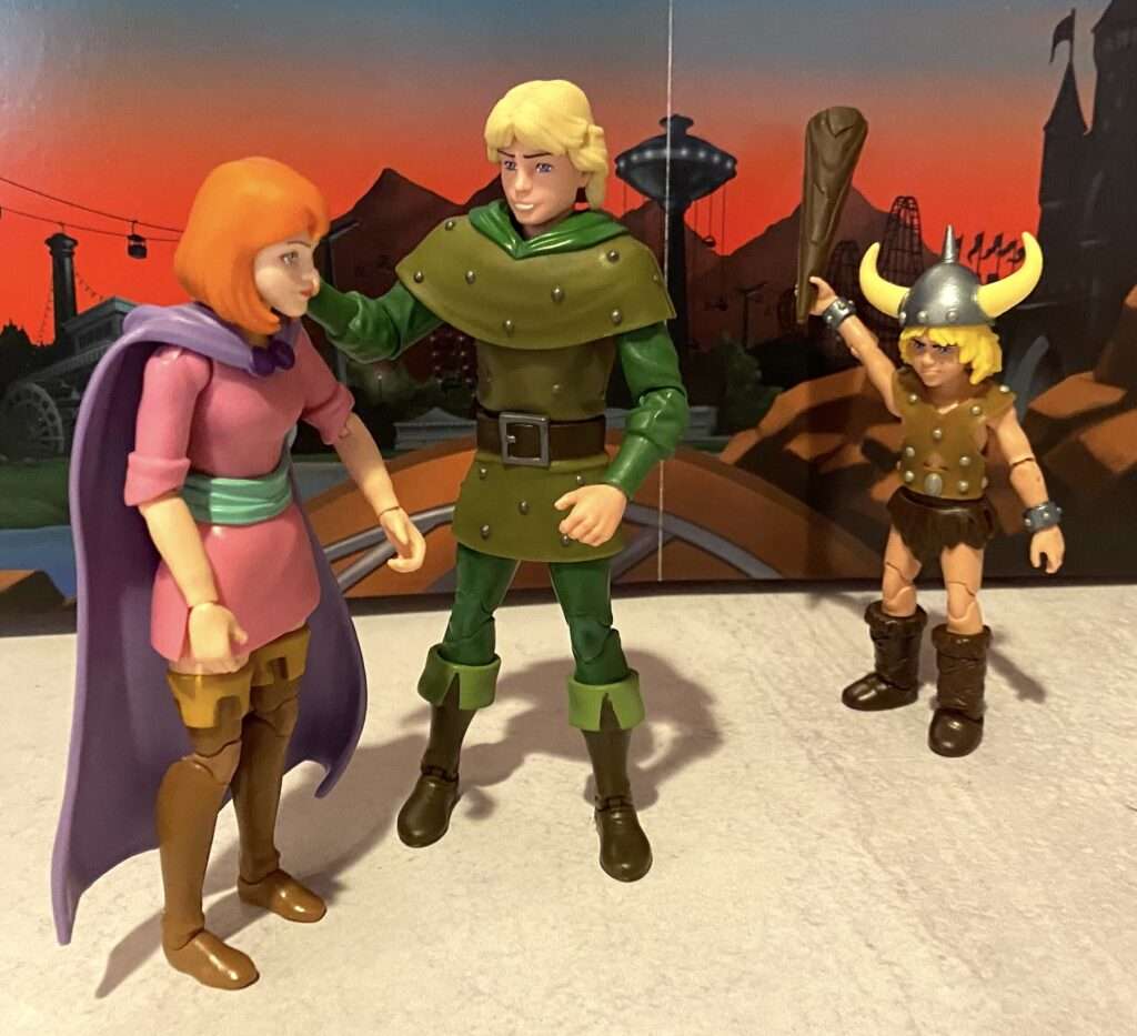 Hank, Sheila and Bobby from the Dungeons and Dragons cartoon