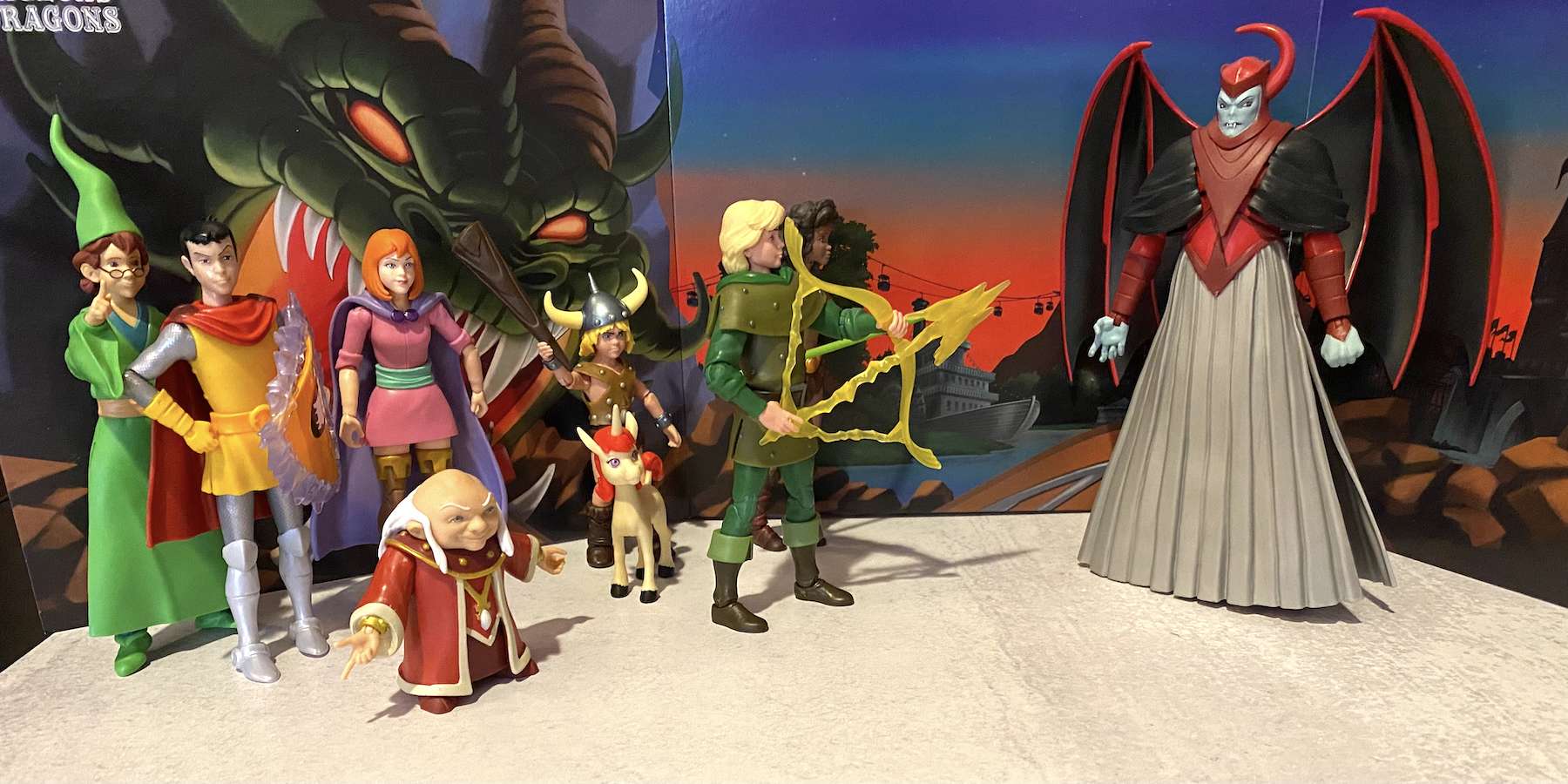 Dungeons and Dragons action figures