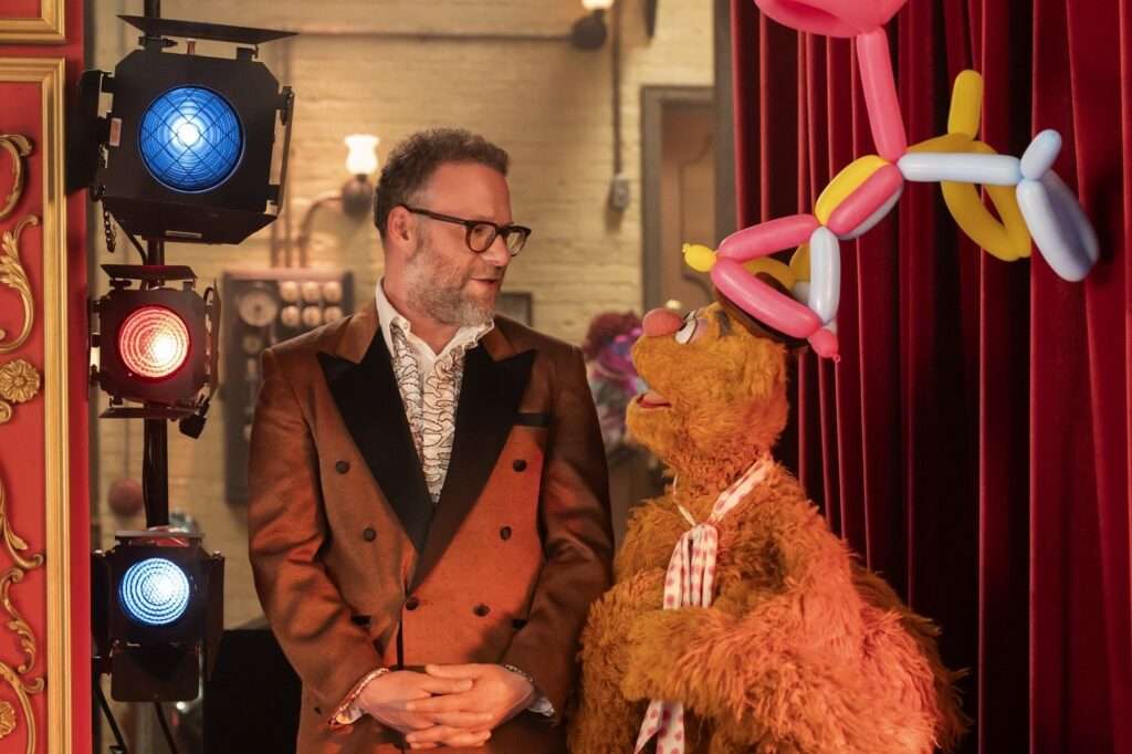 Fozzie and Seth Rogen