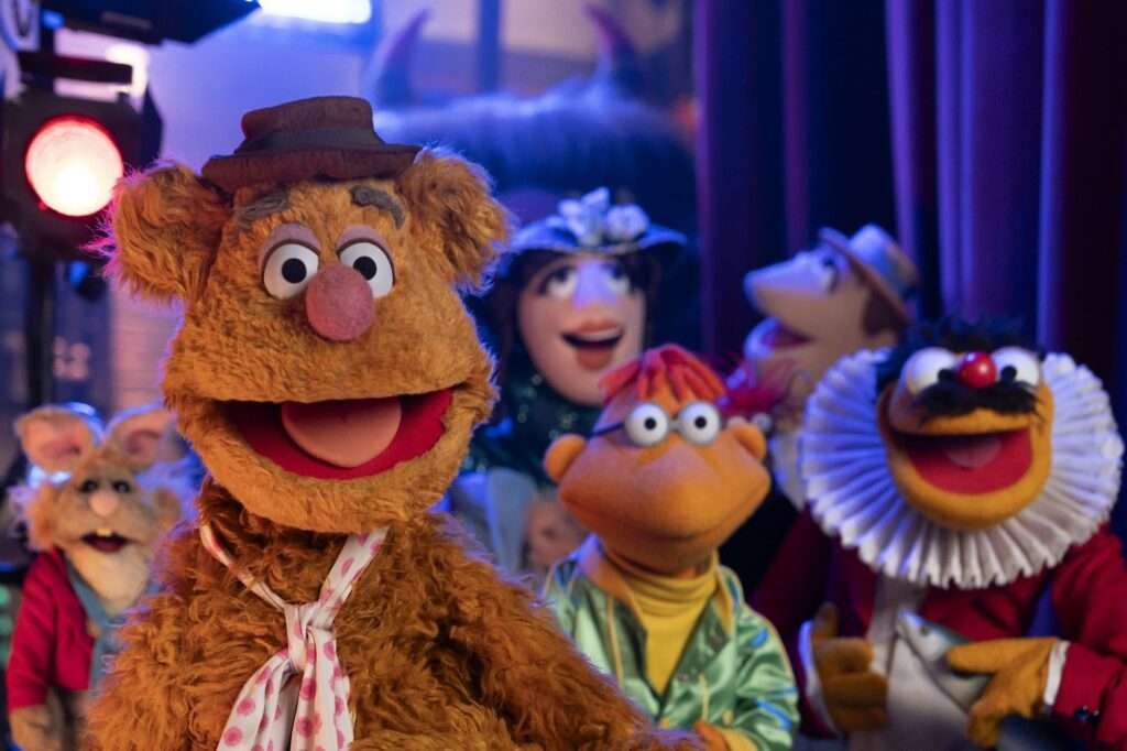 Fozzie Bear, Scooter and other Muppets