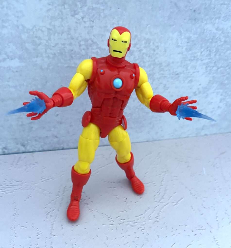 Iron Man with repulsor blasts