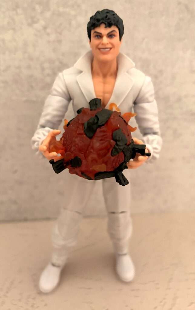 The Beyonder action figure with energy ball