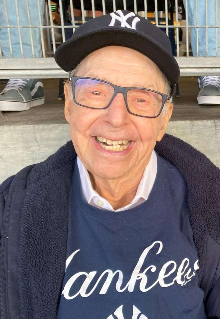 Phil Thau in his Yankee shirt