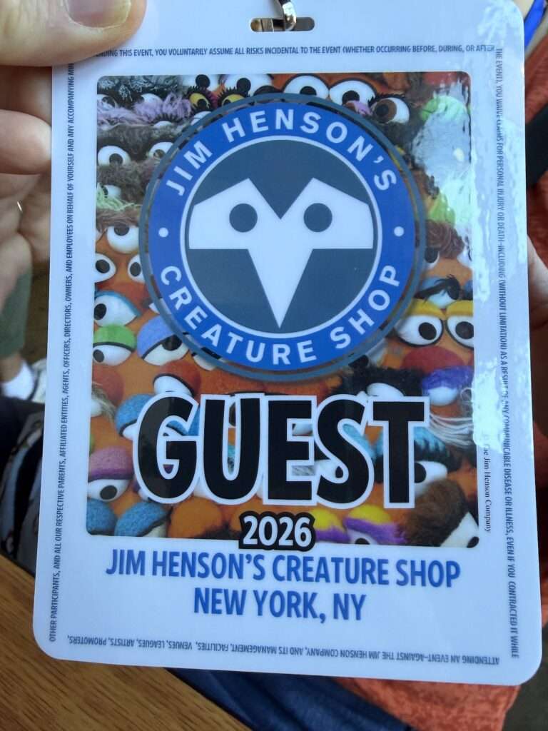 Jim Henson's Creature Shop Tour badge